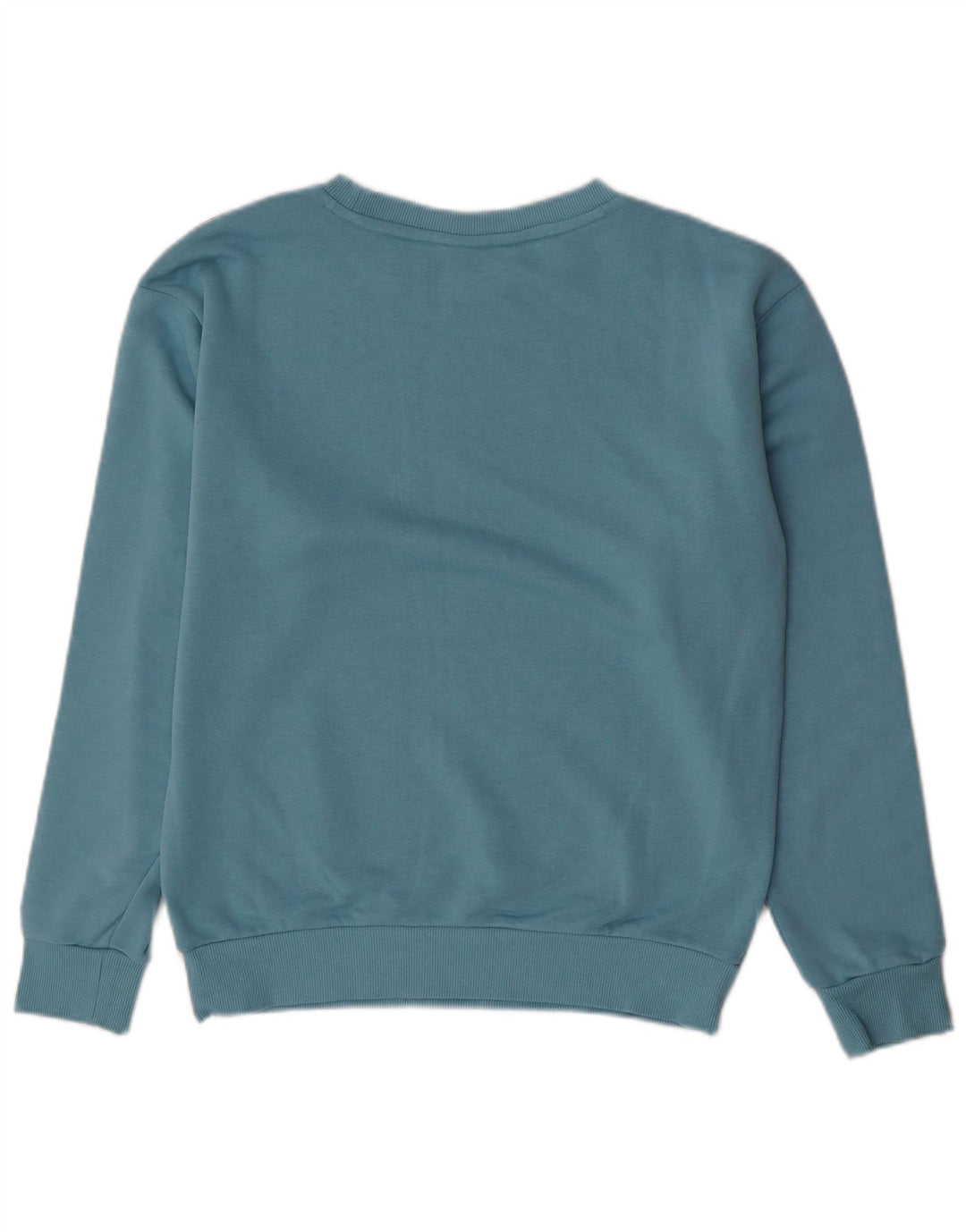 PUMA Sweat-shirt surdimensionné graphique pour femme UK 6 XS Bleu