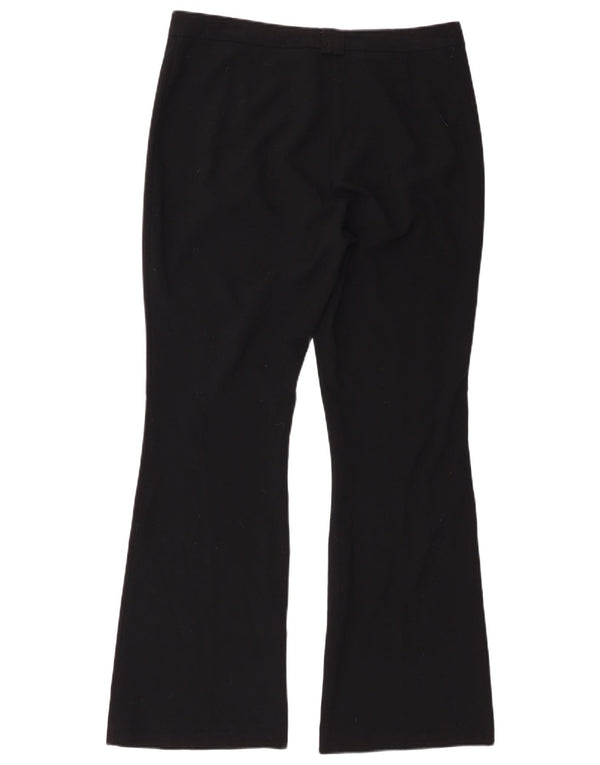 Marks & Spencer Pantalon de costume bootcut pour femme UK 12 Medium W32 L30 Noir