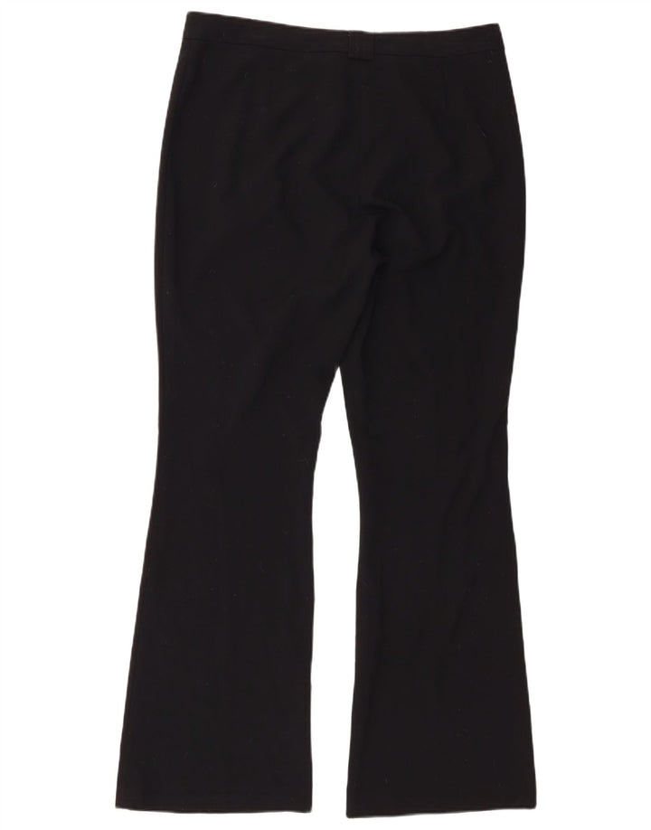 Marks & Spencer Pantalon de costume bootcut pour femme UK 12 Medium W32 L30 Noir
