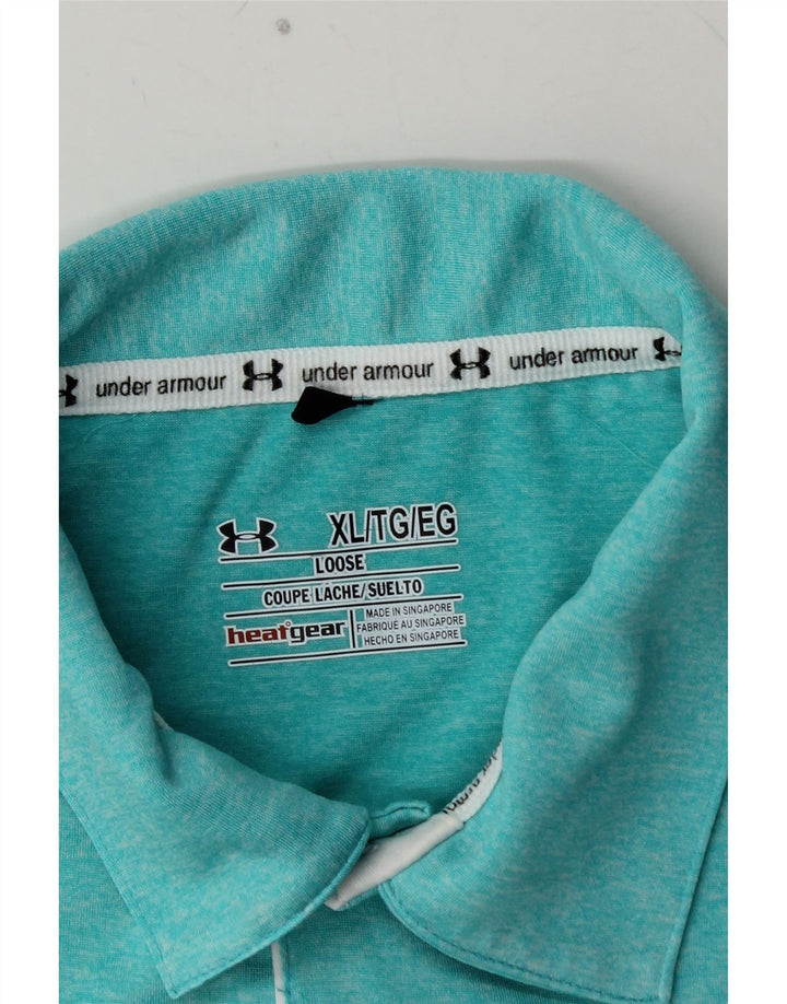 UNDER ARMOUR Polo Heat Gear XL Homme Bleu