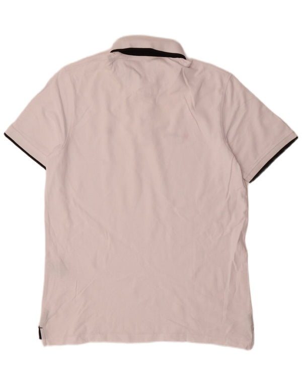 Jack & Jones Polo Homme XL Blanc Coton