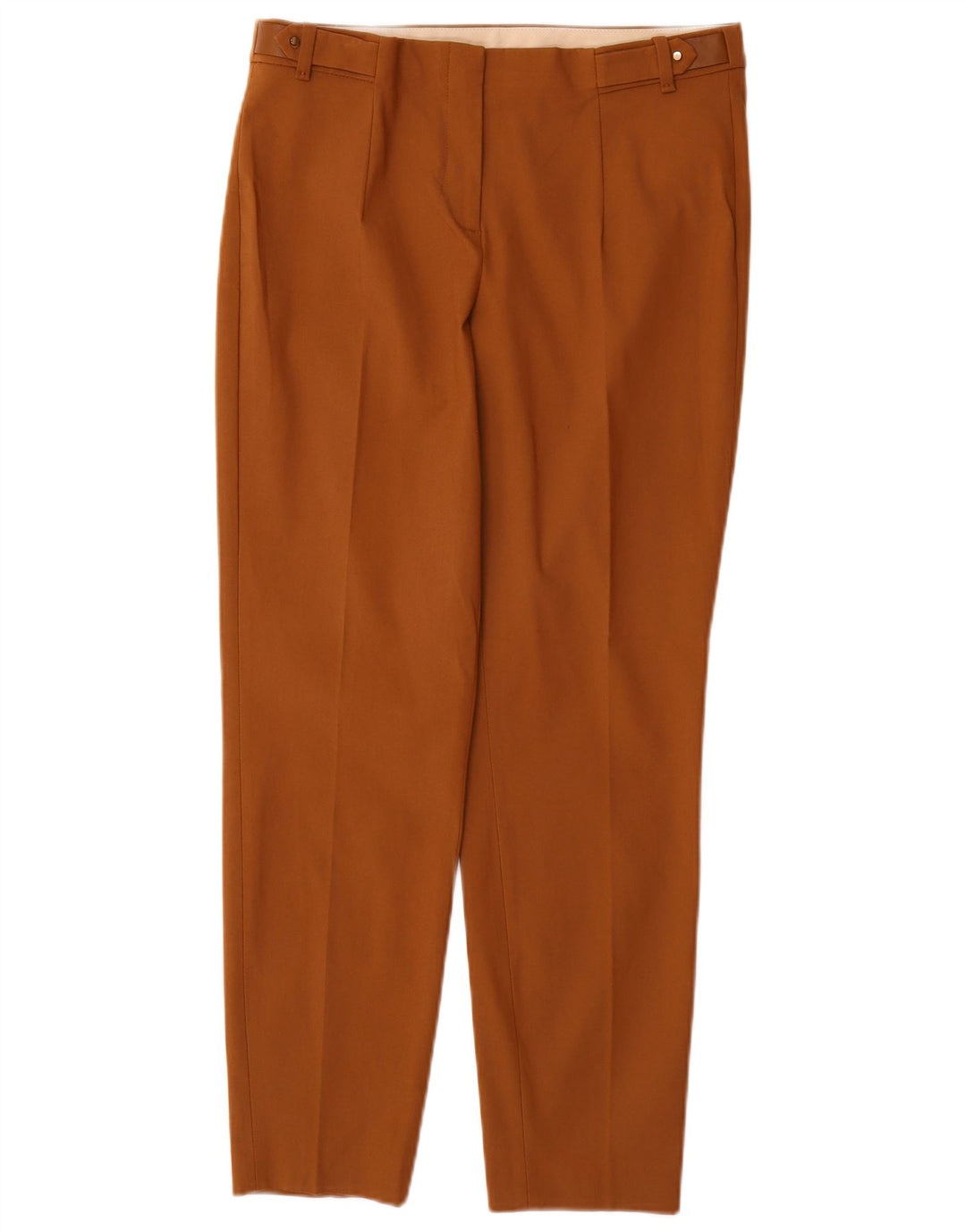 MASSIMO DUTTI Pantalon Chino Slim Femme EU 40 Medium W30 L28 Marron