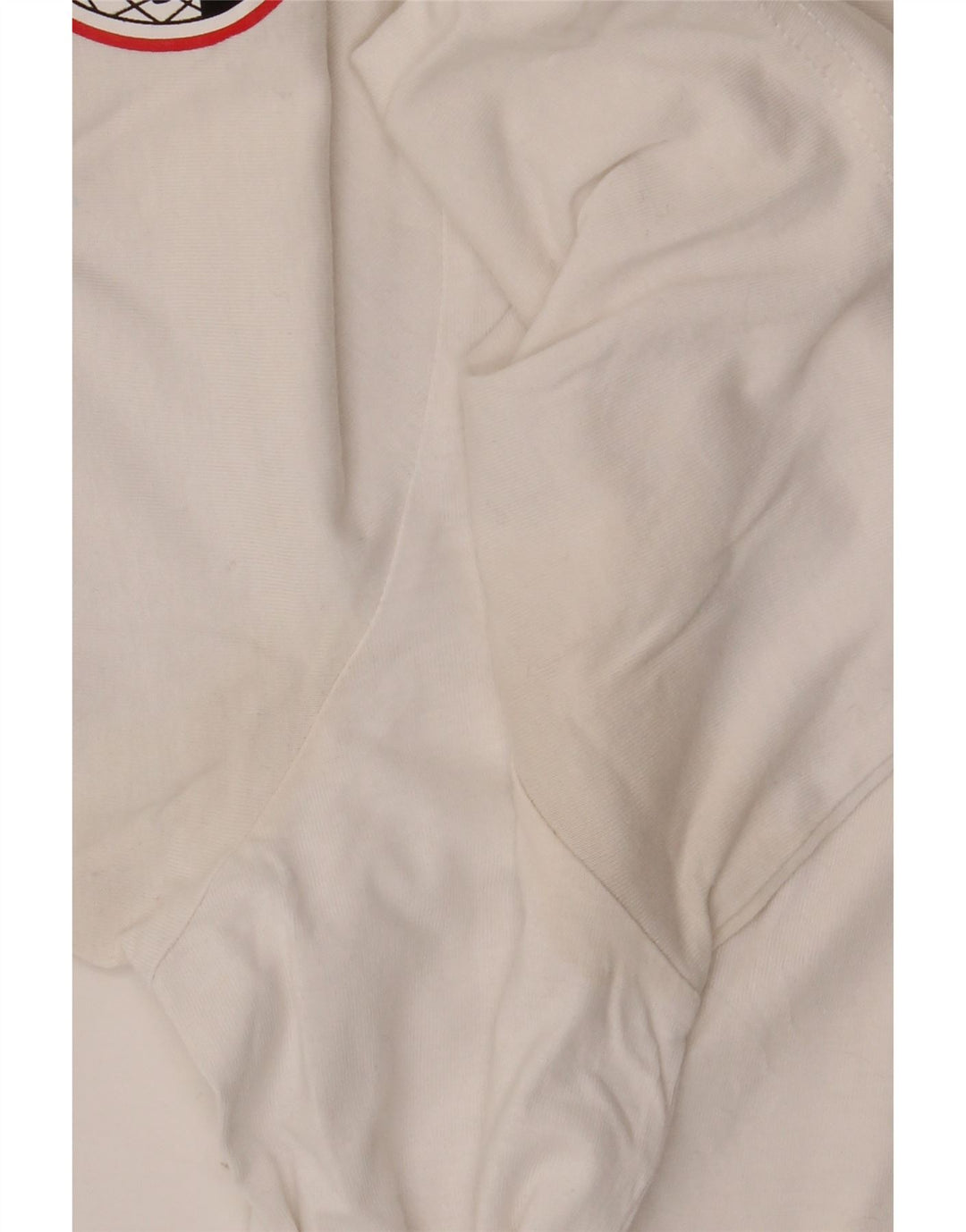 Diesel T-Shirt Graphique Homme Blanc Moyen Coton