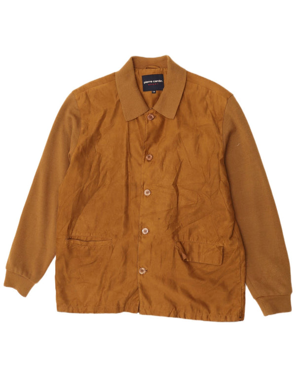 Pierre Cardin Veste Bomber Homme IT 54 2XL Jaune Polyester
