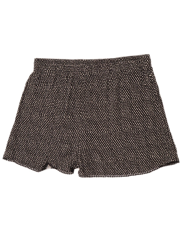 Marks & Spencer Short chino pour femme UK 14 Large W34 Noir à pois