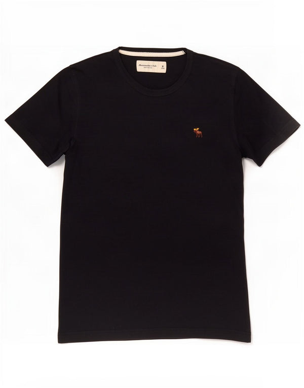 Abercrombie & Fitch T-shirt pour homme en coton bleu marine moyen