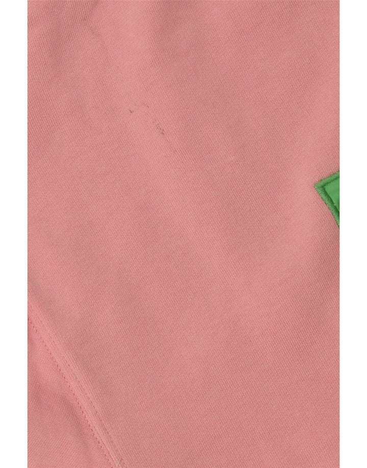 ZARA Womens Oversized Graphic Sweatshirt Jumper UK 10 Small Pink Cotton Vintage Zara and Second-Hand Zara from Messina Hembry 