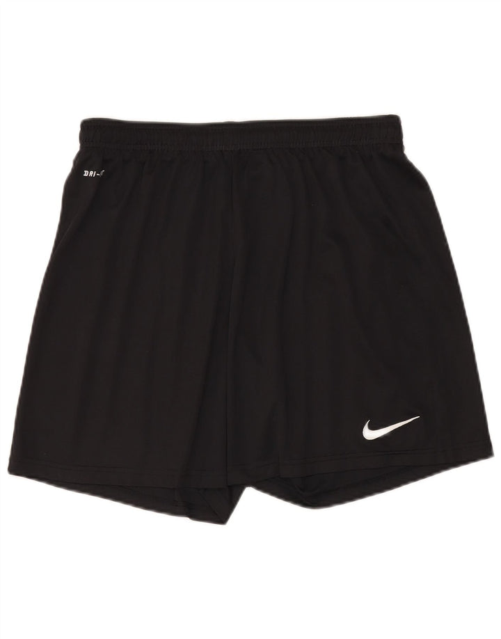 Short de sport Nike Dri Fit pour hommes, grand, noir, polyester