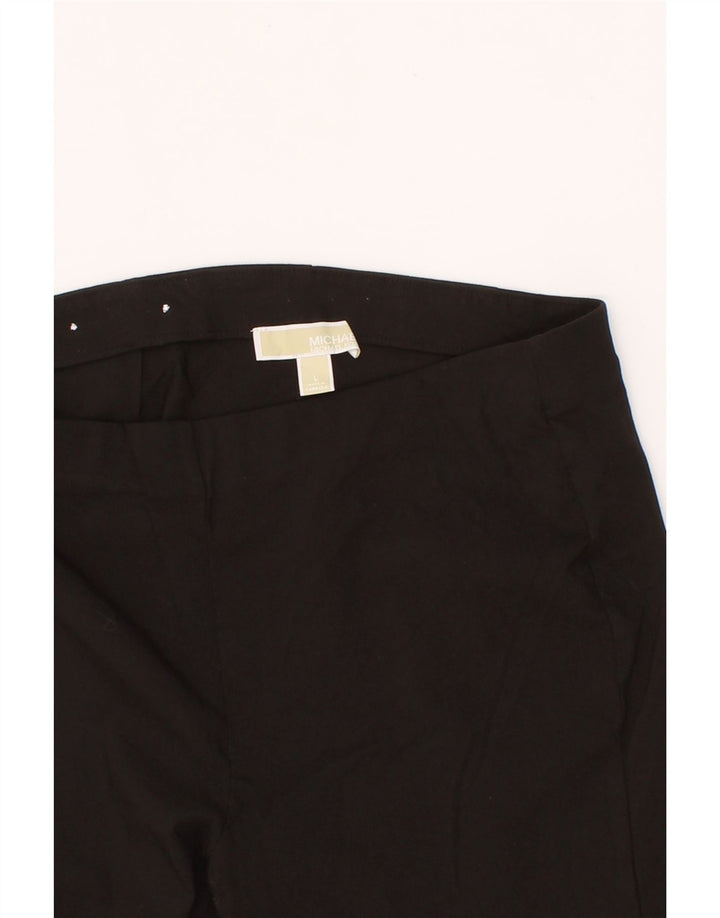 MICHAEL KORS Womens Slim Capri Trousers Large W34 L24 Black Vintage Michael Kors and Second-Hand Michael Kors from Messina Hembry 