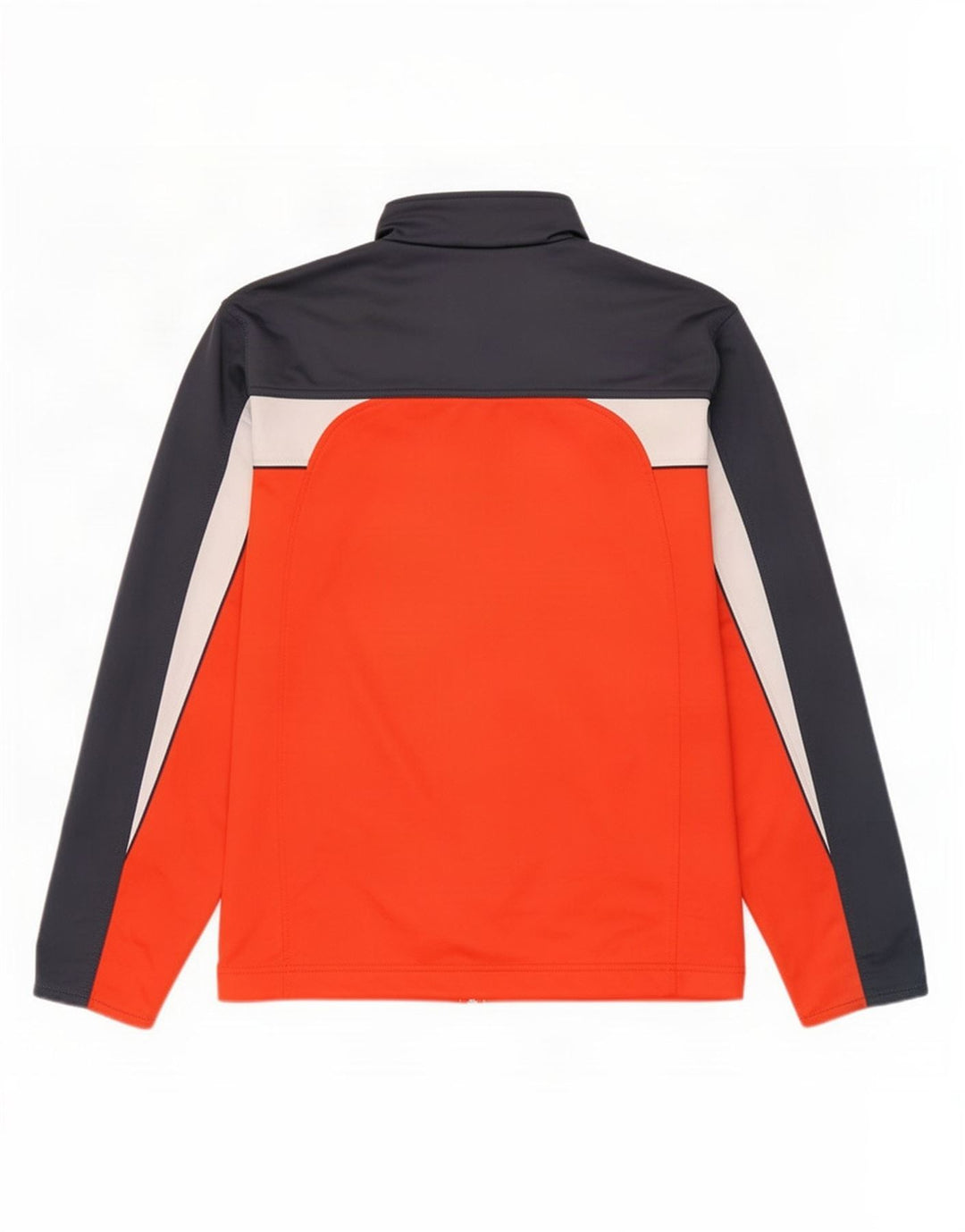 Diadora Veste de survêtement pour homme Large Rouge Colorblock Polyester