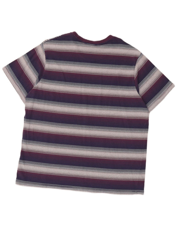Levi's Mens Standard T-Shirt Top XL Multicoloured Striped Cotton