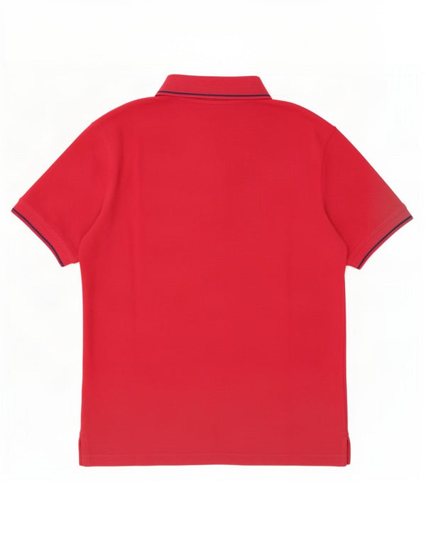 Trussardi Jeans Polo Femme UK 14 Coton Rose Moyen
