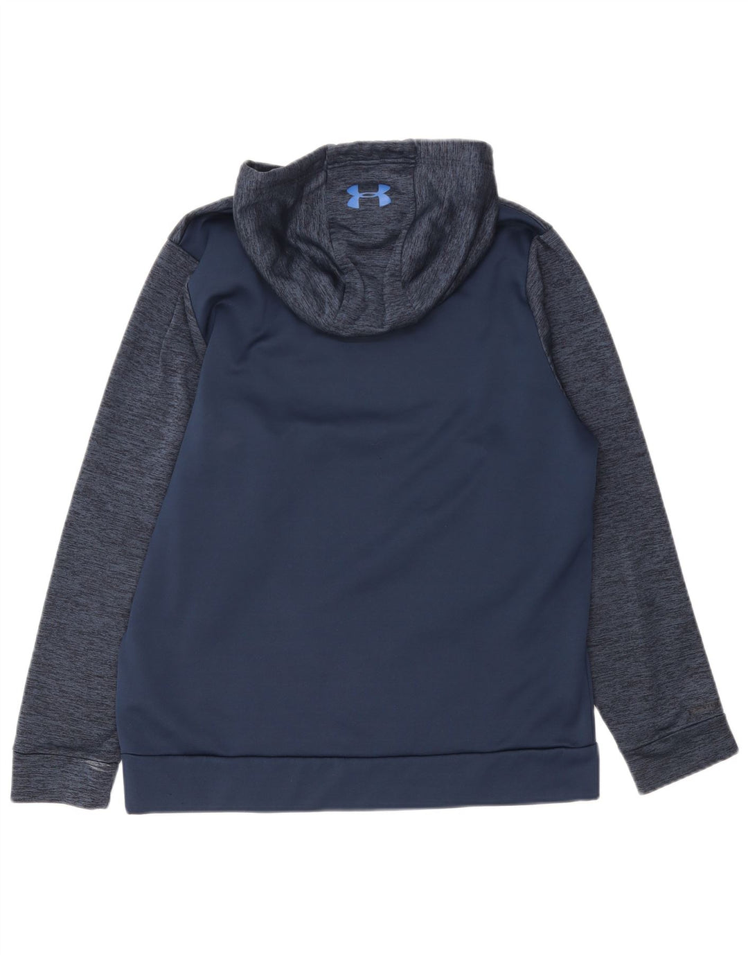 Under Armour Pull à Capuche Cold Gear Homme Bleu Marine Moucheté