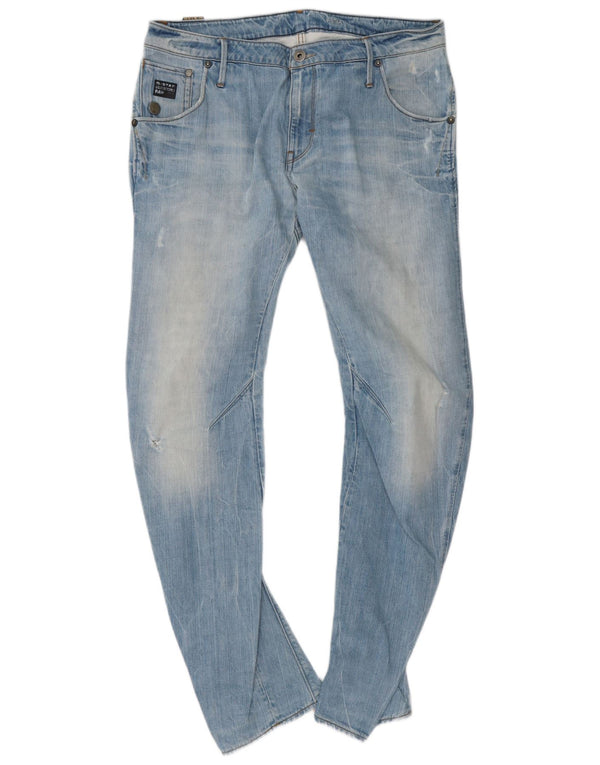 G-Star Jean slim banane vieilli W36 L34 en coton bleu pour homme