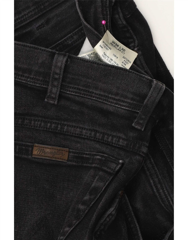 Wrangler Jean droit homme W36 L30 coton noir
