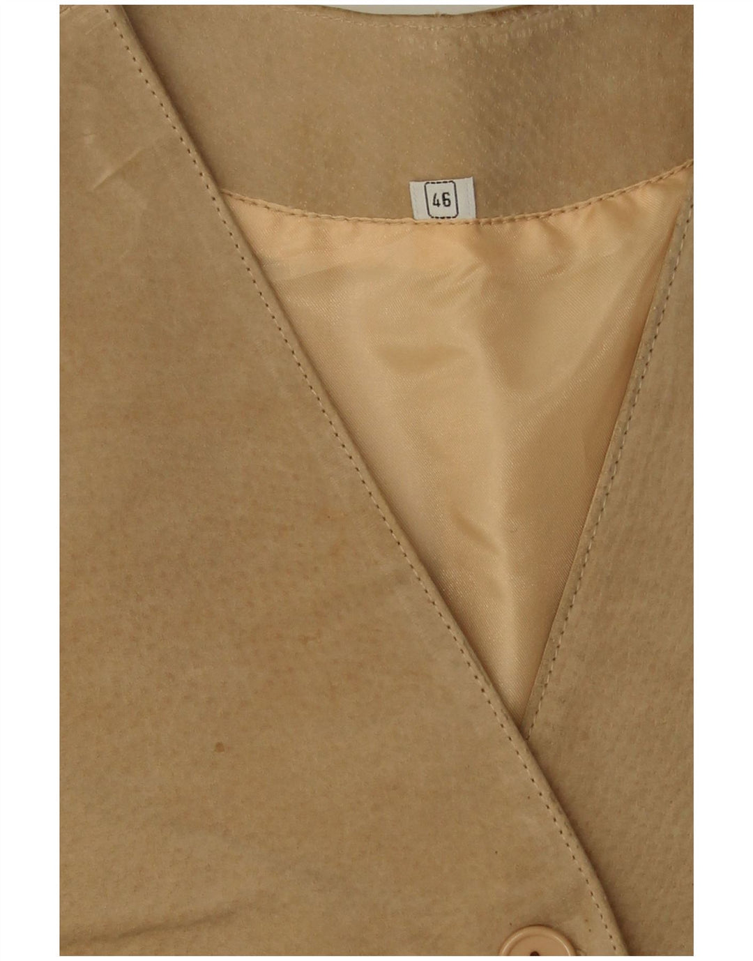 gilet femme vintage IT 46 Grand Beige