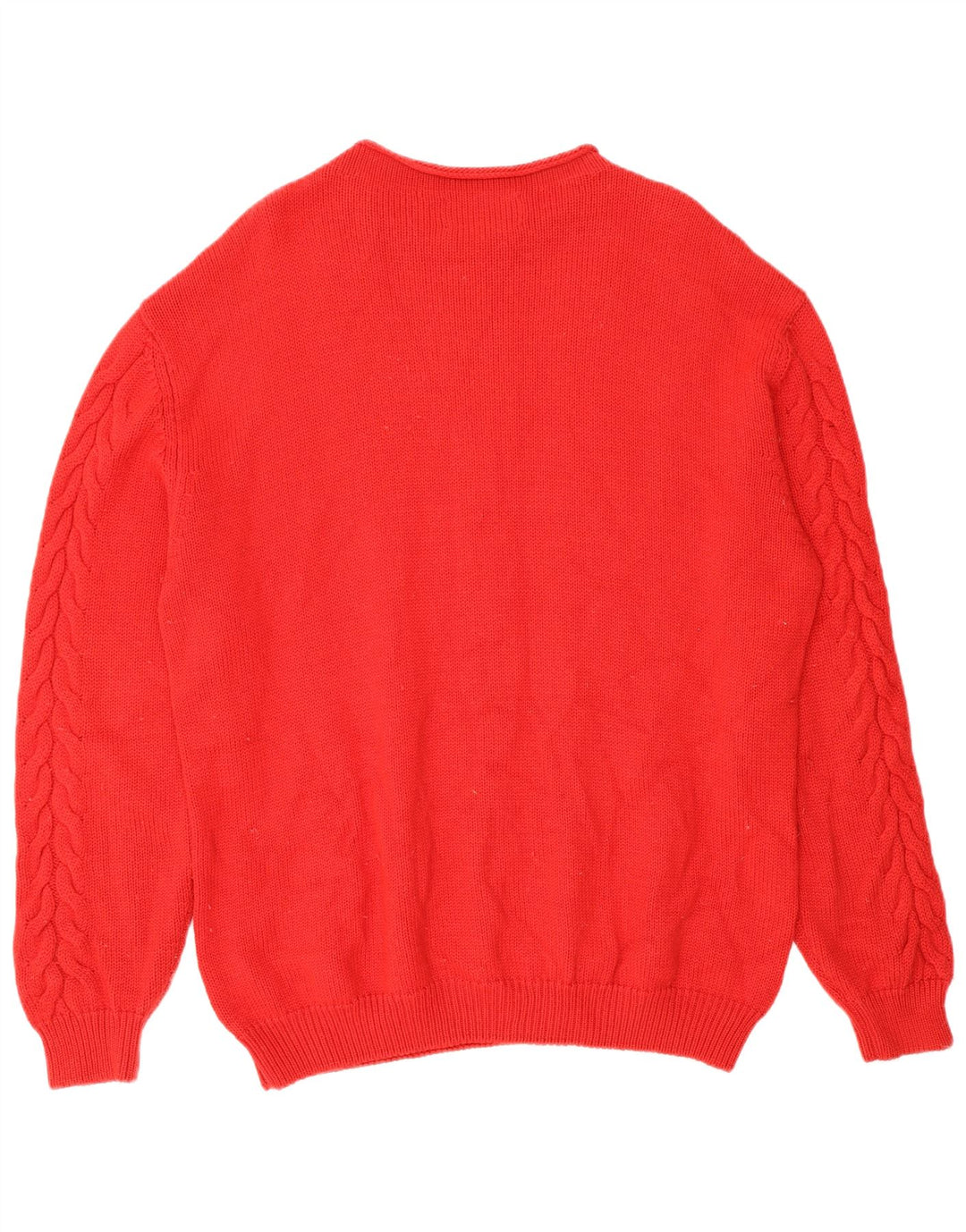 Les Copains Pull Col Roulé Homme IT 52 Large Rouge Laine Vierge