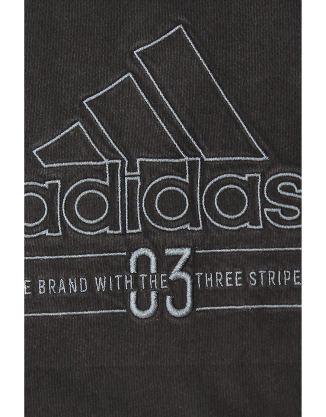 ADIDAS T-shirt graphique pour hommes, grand, noir