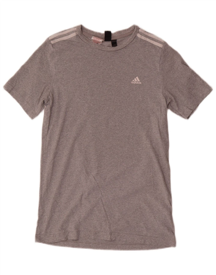 Adidas T-Shirt Homme Top XS Gris Coton