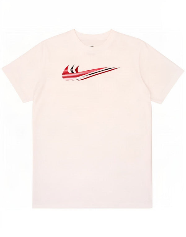Nike Garçon Graphic T-Shirt Top 10-11 ans Coton Blanc Moyen