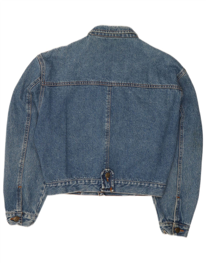Veste en Jean Vintage Garçon 14-15 Ans Bleu Moyen