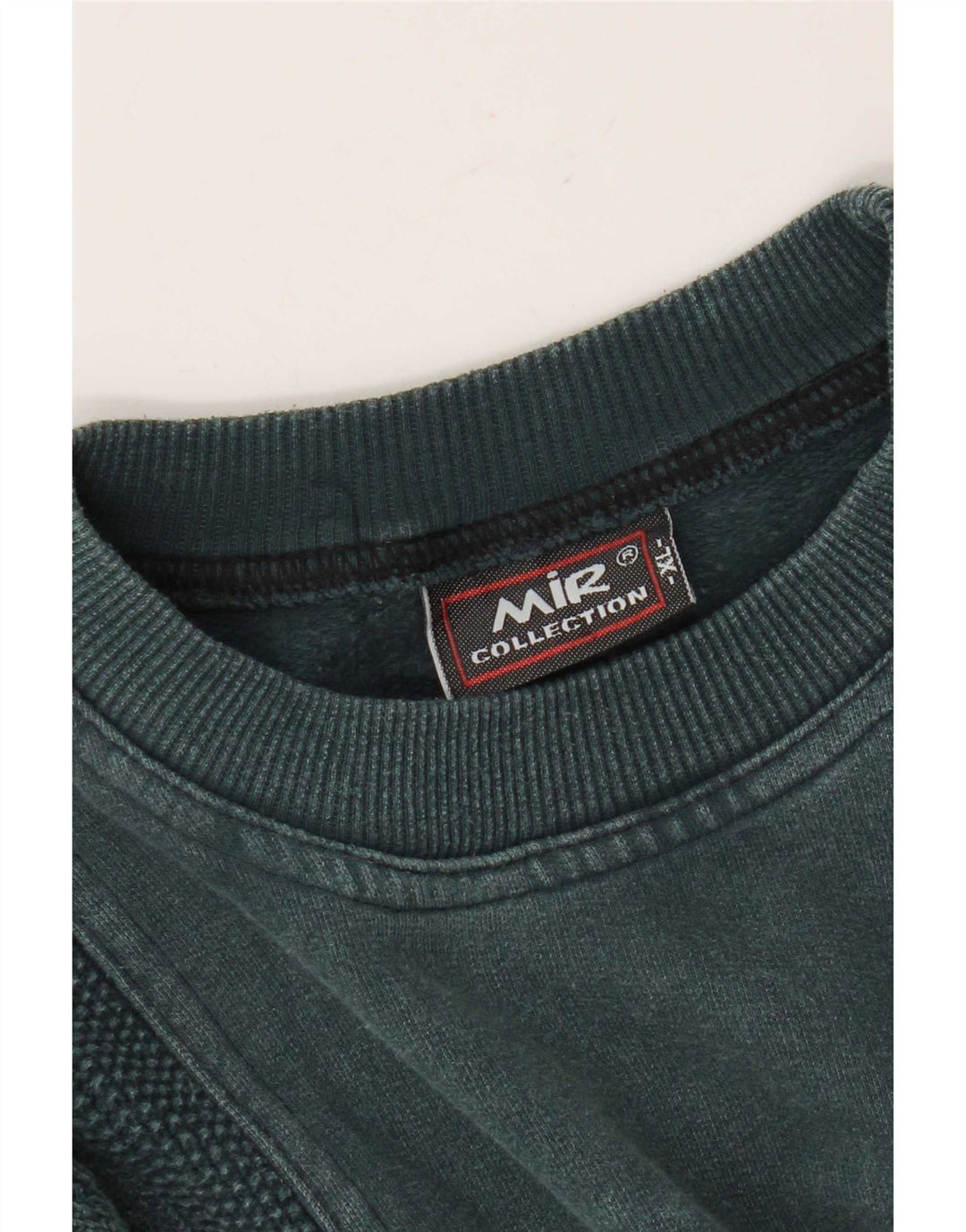 vintage Homme Sweatshirt Jumper XL Coton Bleu