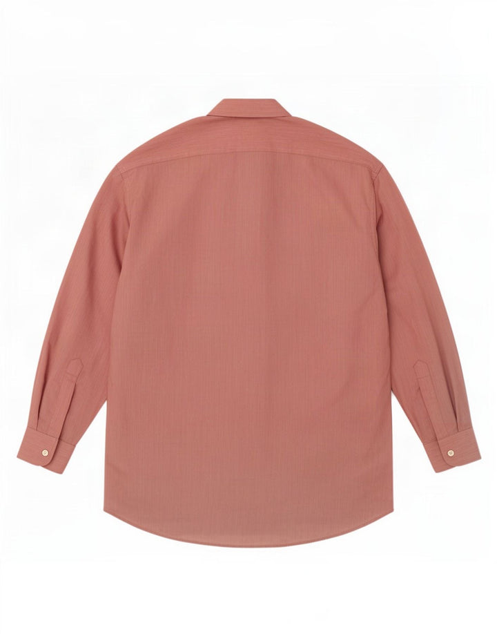 Pierre Cardin Chemise Homme Taille 41 Rose Moyen Polyester