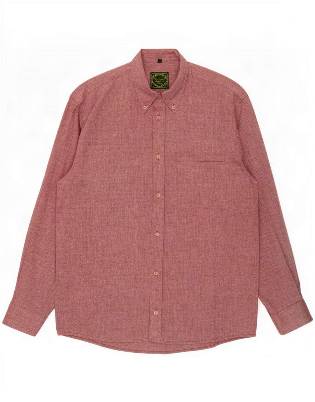 Harris&Harold Chemise Homme Taille 39/40 Coton Bordeaux Moyen