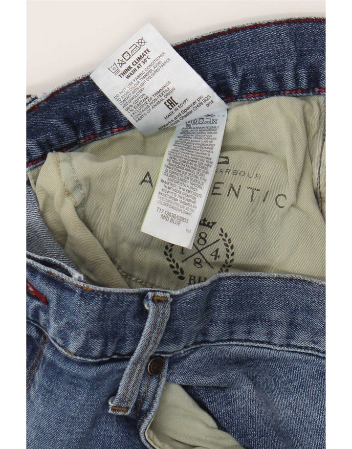 Marks & Spencer Jean droit homme W40 L29 bleu coton