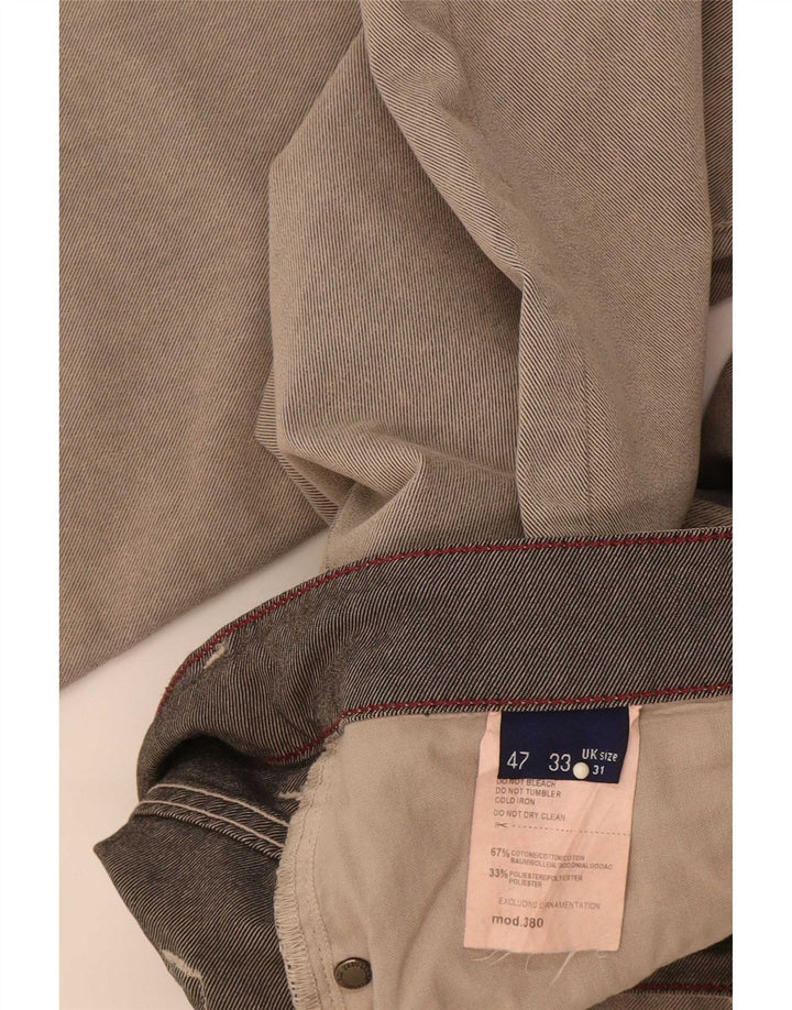 Trussardi Jean Droit W31 L33 Gris Coton Homme