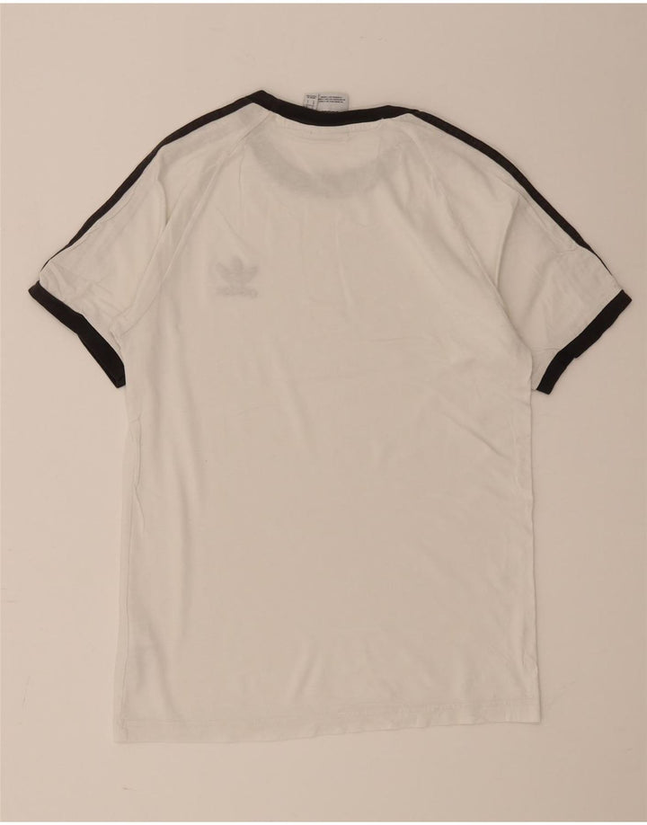 Adidas T-Shirt Homme Haut Petit Coton Blanc