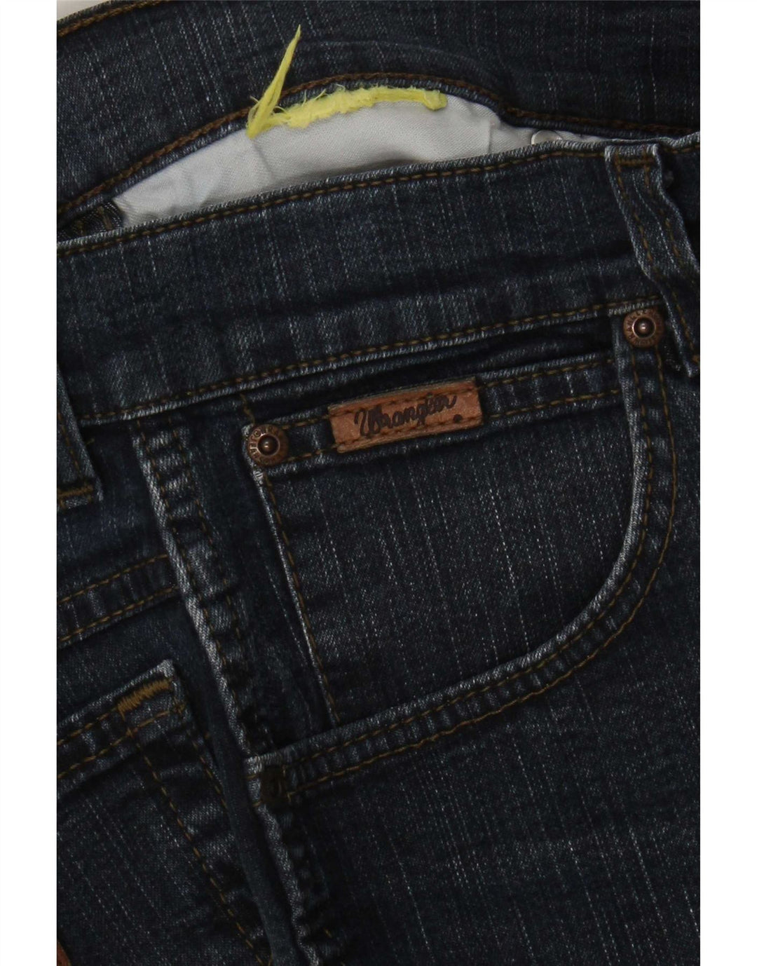Wrangler Jean droit homme W34 L32 bleu marine