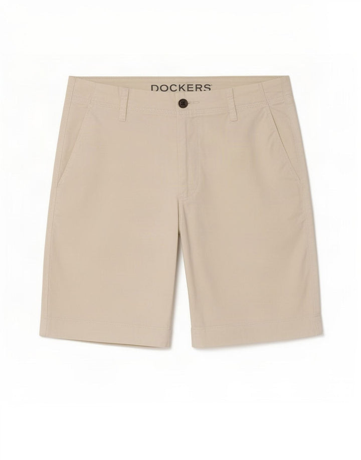 Dockers Short Chino Homme Medium W30 Blanc Coton