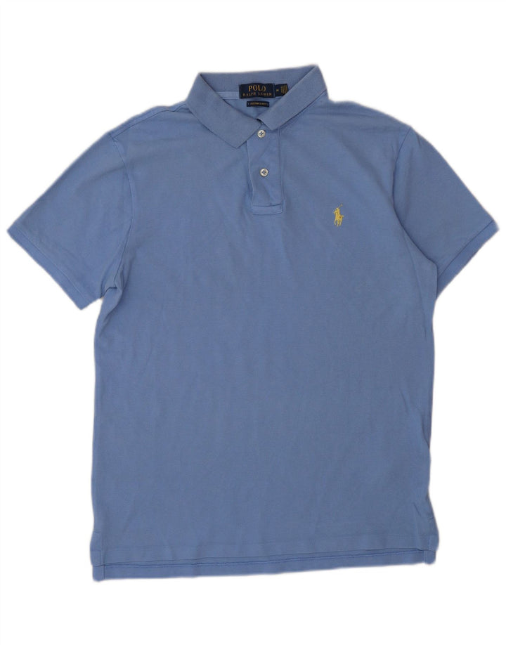 POLO RALPH LAUREN Polo Slim Fit personnalisé pour homme en coton bleu moyen
