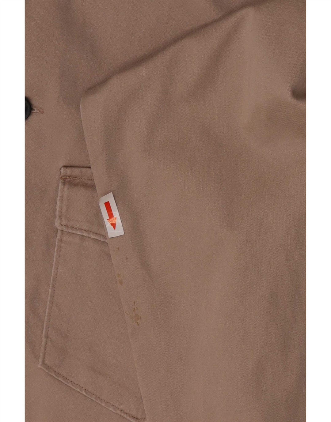 All Saints Chemise Homme Beige Moyen Coton