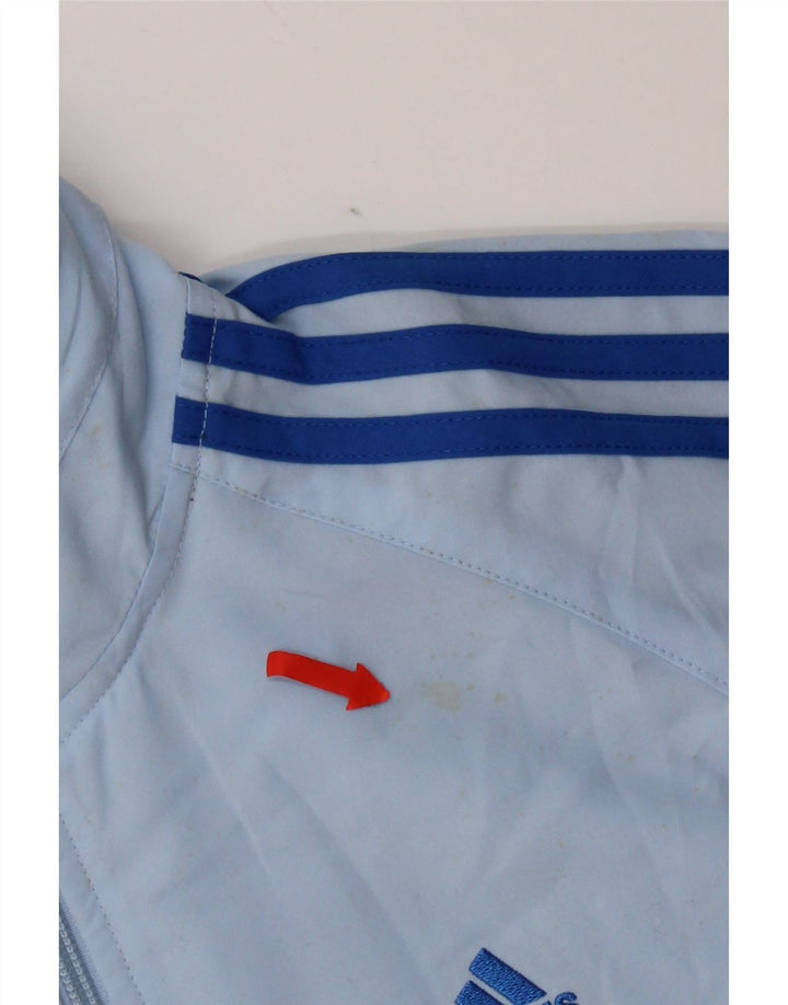 Veste de survêtement Adidas Garçon 13-14 ans Bleu Polyester