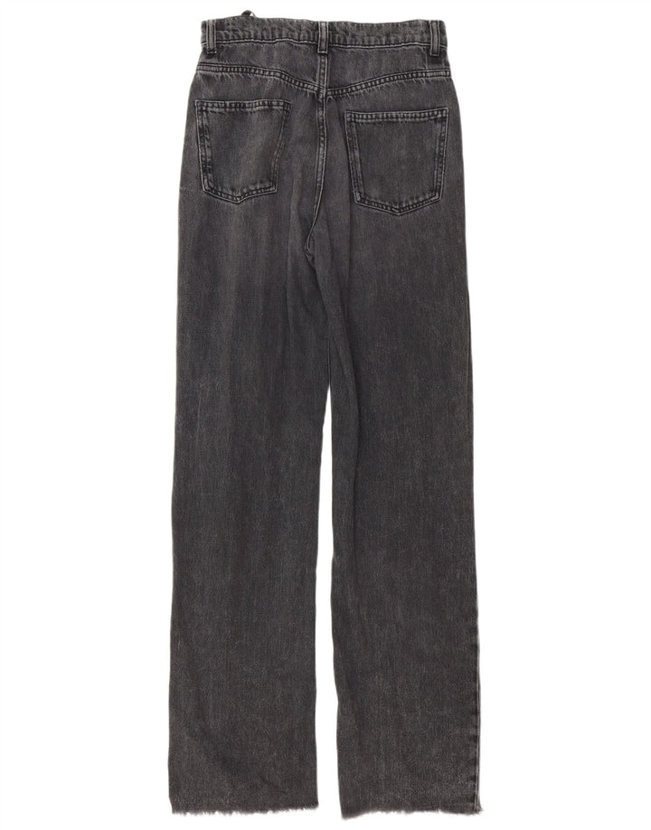 Zara Jean droit femme EU 36 Small W26 L33 coton gris
