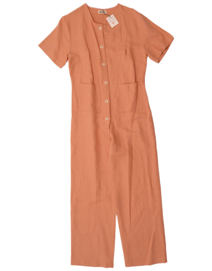 combinaison femme vintage UK 10 Petite Orange