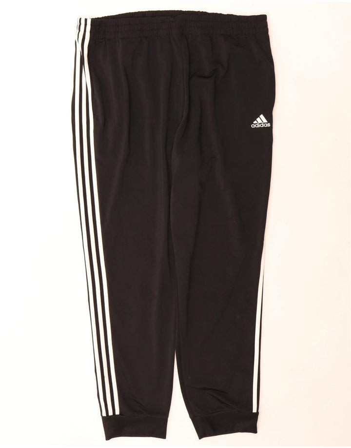 Adidas Pantalon de survêtement pour homme Joggers 2XL Noir Polyester