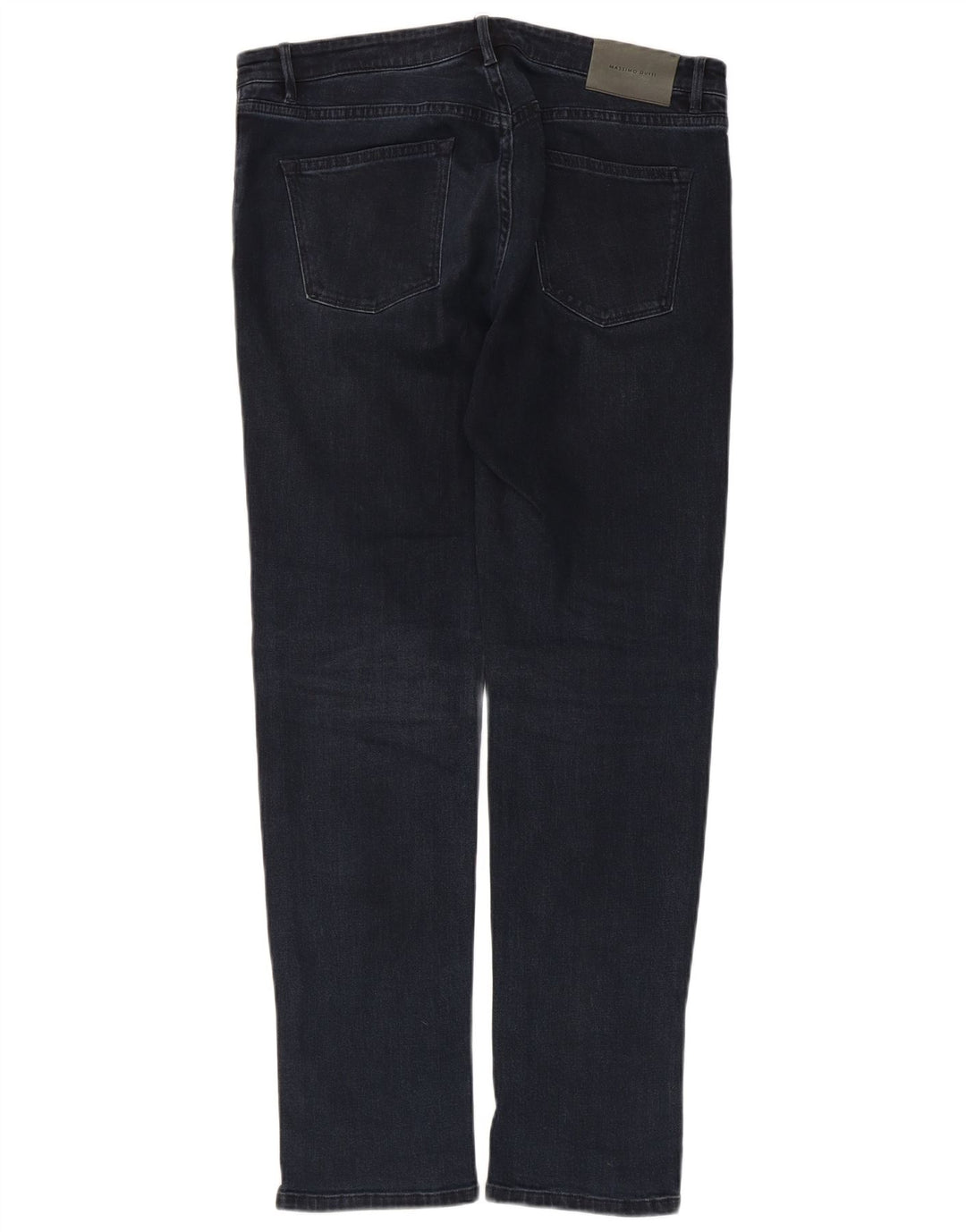 Massimo Dutti Jean slim pour homme EU 40 Medium W31 L29 Bleu marine Coton