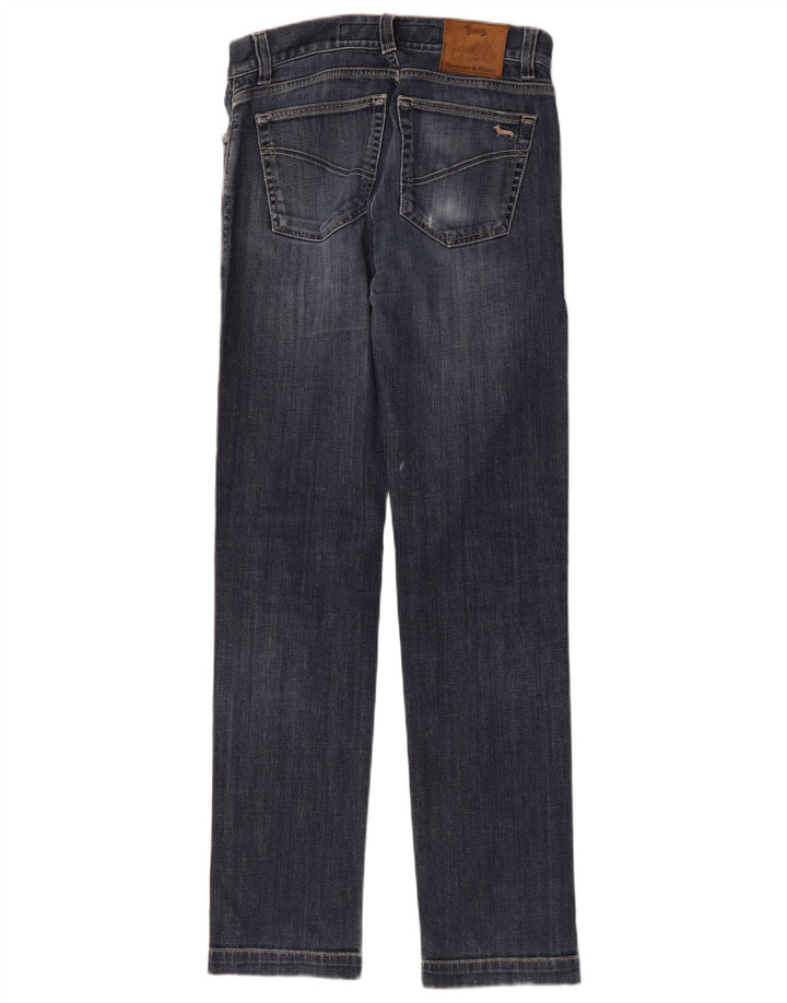 Harmont & Blaine Jean Slim Homme W30 L32 Bleu Marine Coton