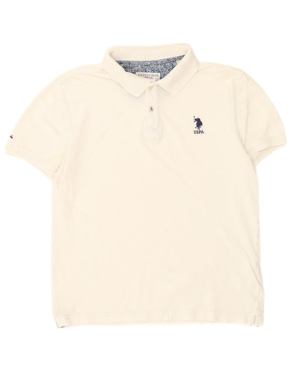 U.S. Polo Assn. Chemise Homme Petit Coton Blanc