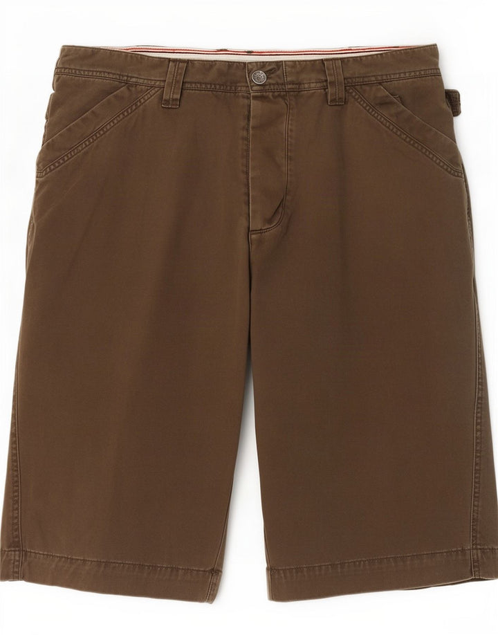 Fat Face Short décontracté pour homme W36 en coton marron Taille L