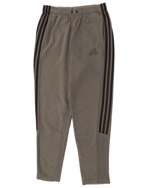 Adidas Pantalon de Survêtement Homme Gris Moyen Coton