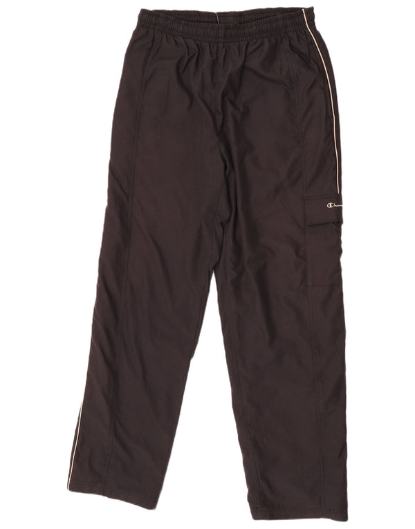 Champion Pantalon de survêtement pour homme Large Noir Polyester