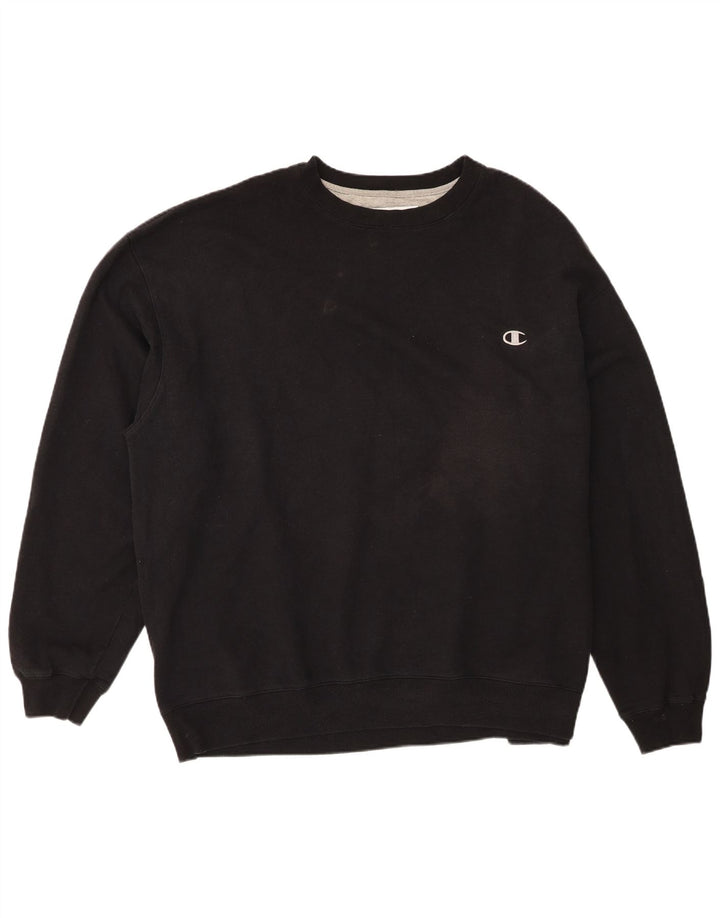 Champion Sweat-Shirt Homme 3XL Noir Coton