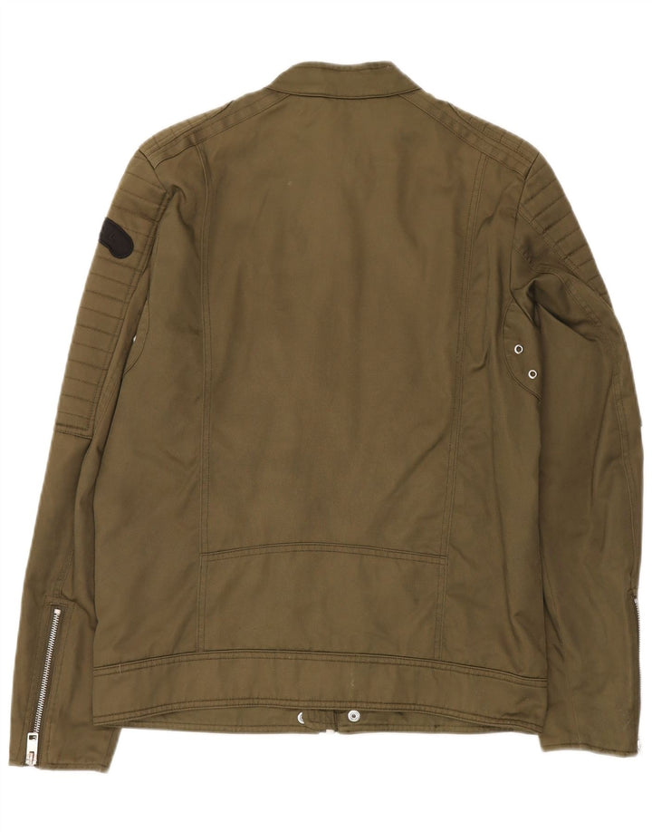 Diesel Veste Bomber Homme UK 36 Petit Kaki