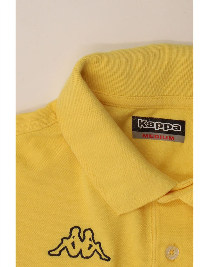 KAPPA Polo Homme Jaune Moyen