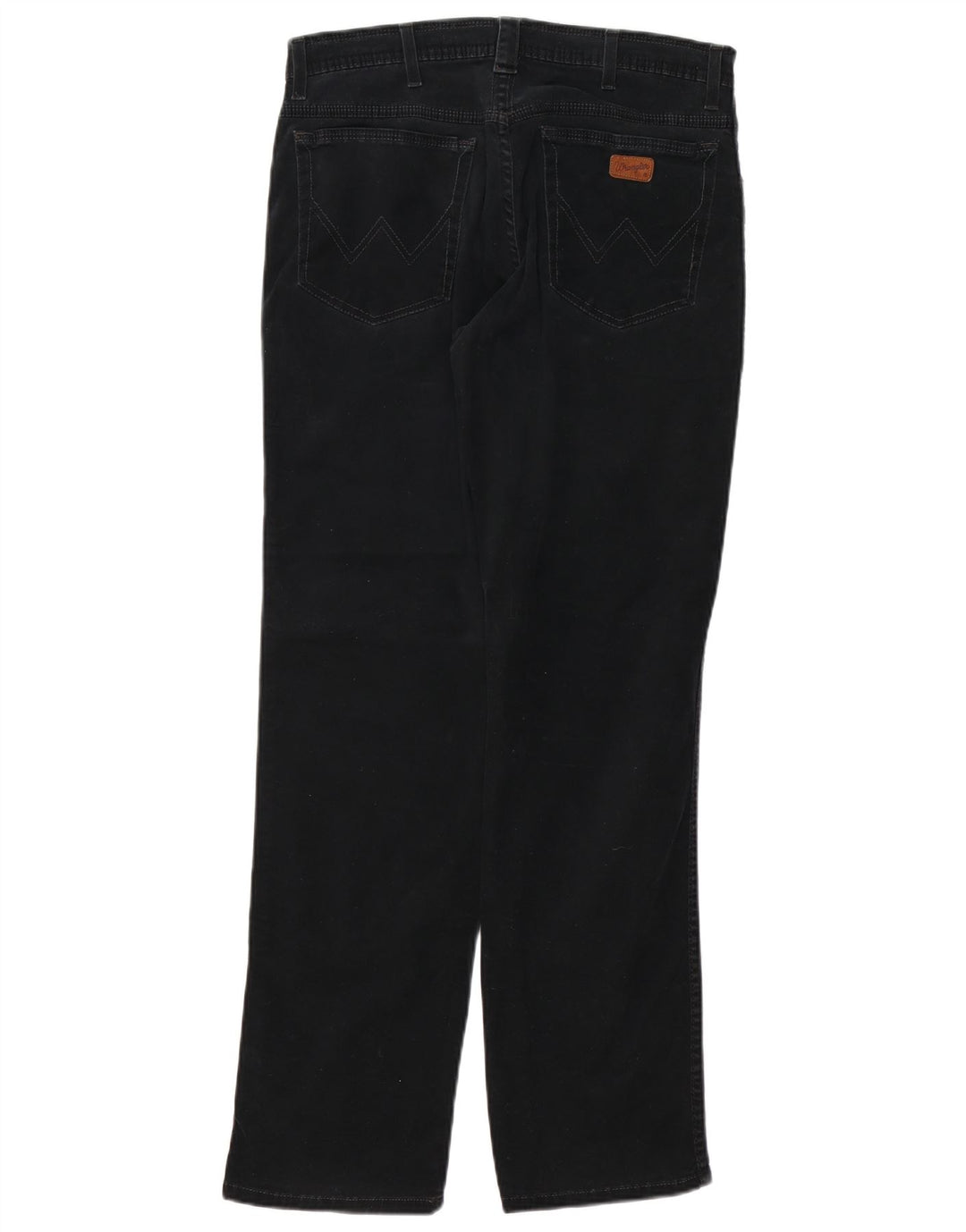 WRANGLER Pantalon décontracté droit Texas Stretch pour femme W32 L32 Noir