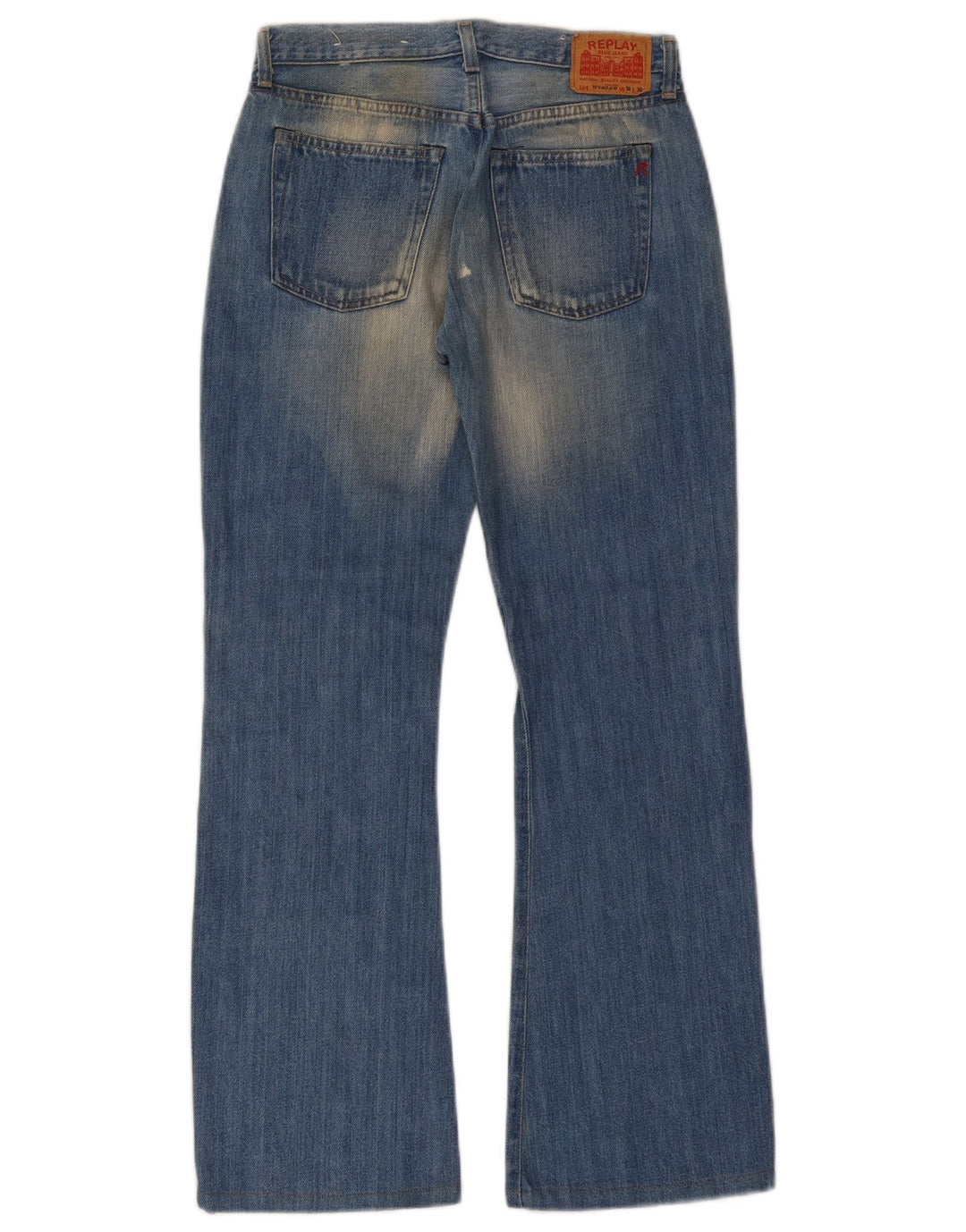 Replay Jean Bootcut Femme W26 L30 Bleu